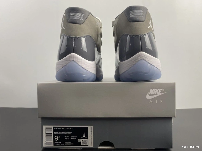 Kick Theory Retro Jordan 'Cool Air 11 CT8012 005 Grey' 0708